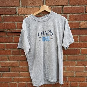 VTG Chaps Shirt, Sz Large, Grey